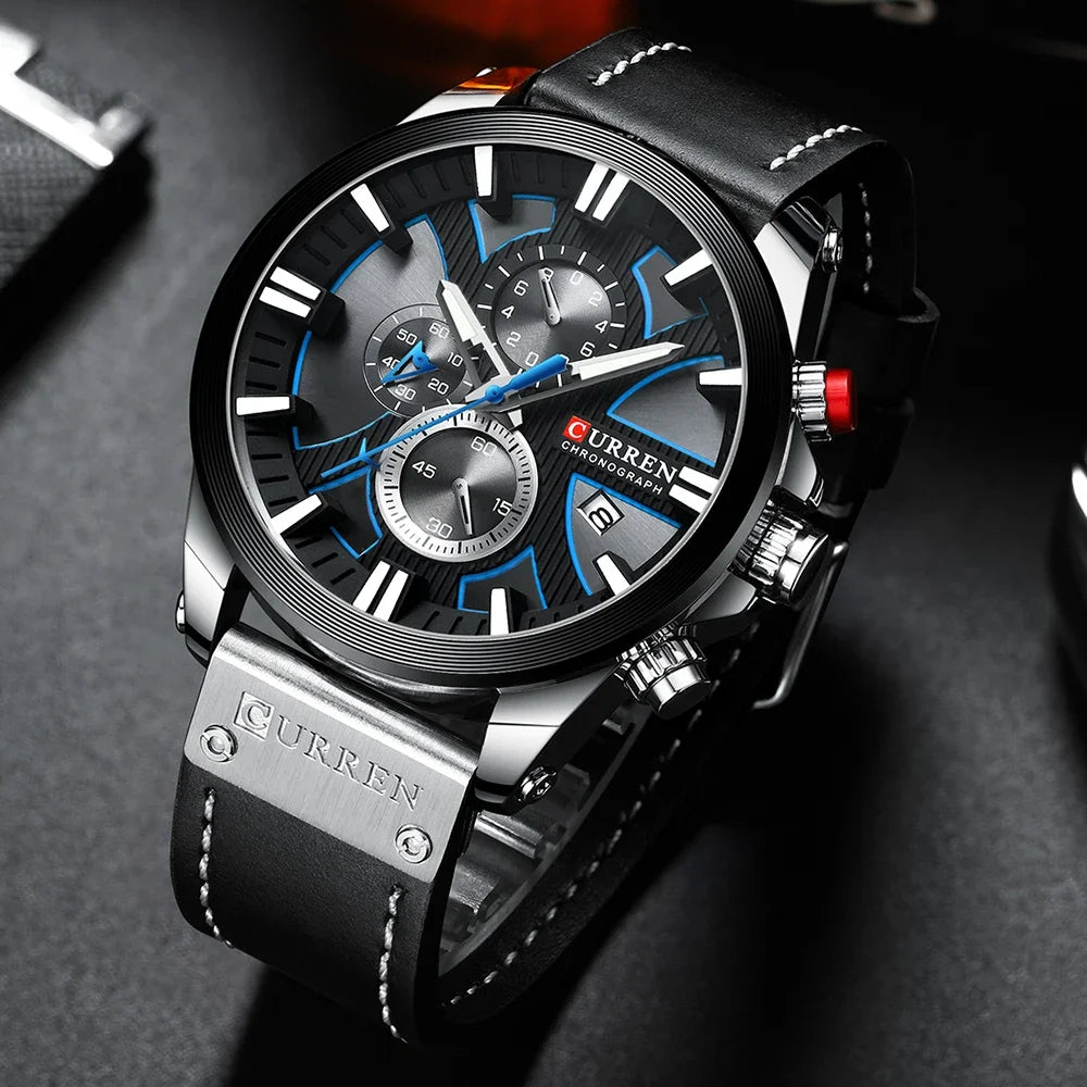 PAGANI DESIGN Men's Watches Retro Sport Panda dial Quartz Watch Men Stainless steel Turtle Back Chronograph Wrist Watch 2026 New