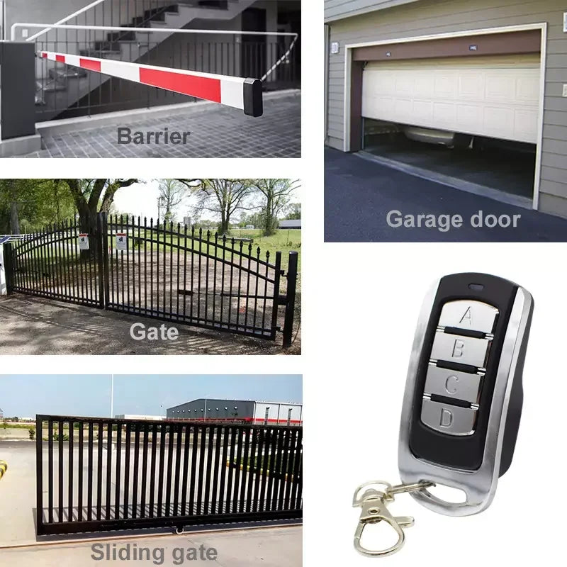 4 In 1 Multifrequency Electronic Gate Controller 280 868MHZ Universal Garage Door Hand Transmitter Portable Key Fob Replacemen